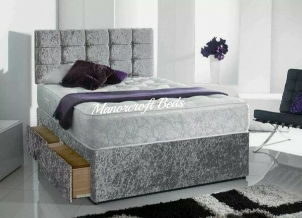 Modern Storage Divan Base Bed