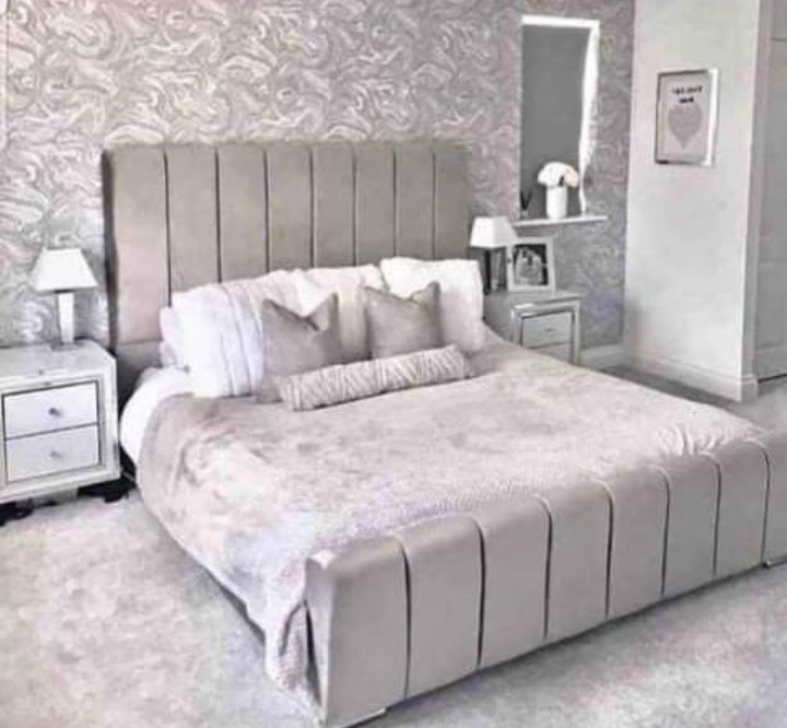 Luxury Pannel Bed frame Available in plush velvet and free p&p ...