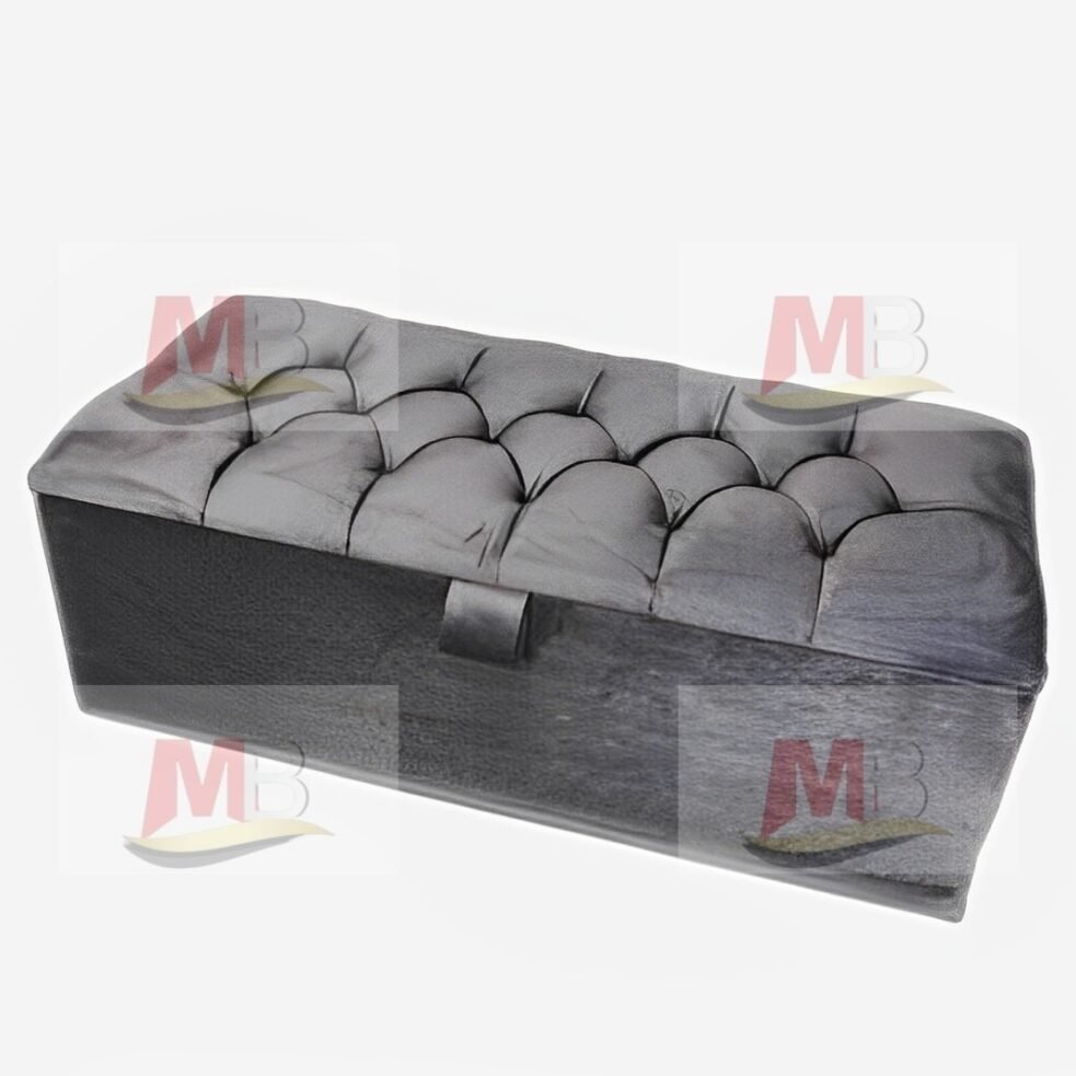 Chesterfields Ottoman storage Box In Plush Velvet Free Delivery