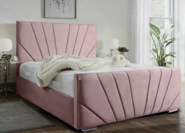 Sunrise Panel Bed Frame In all sizes and colors 