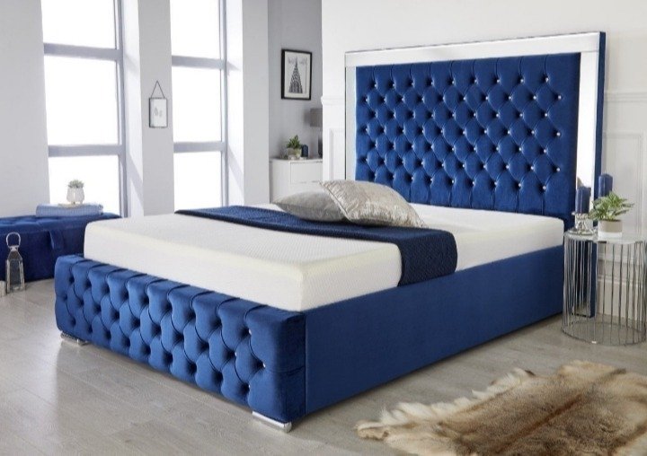 Mirror Chesterfield Bed Frame