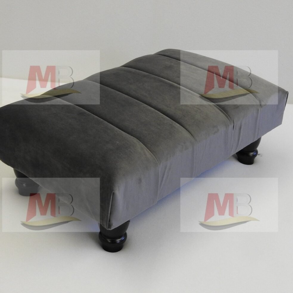 Stylish Chesterfield Pannel footstool Available in all plush fabric