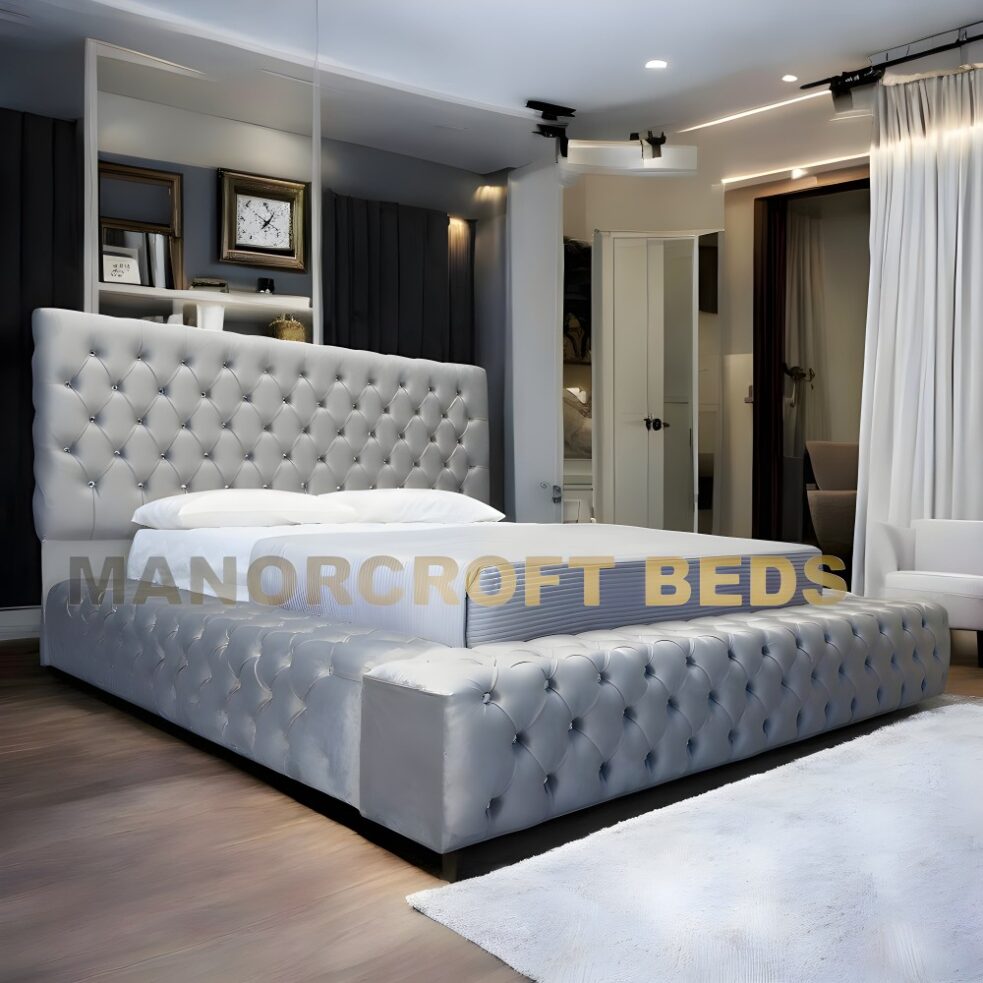 2024  Luxury Ambassador Chesterfield Bed with Optional Ottoman Storage