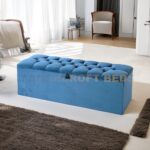 2025 Ottoman Storage Blanket Box