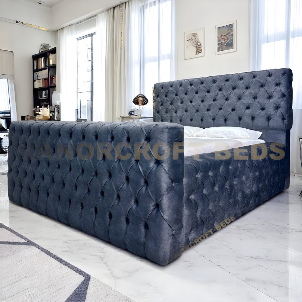 2025 Nightingale Ambassador Chesterfield Bed with Optional Ottoman Storage (Copy)
