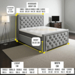 2025 Queen Divan Lift Up Storage Ottoman Bed Base- Headboard