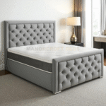 2025 Queen Divan Lift Up Storage Ottoman Bed Base- Headboard