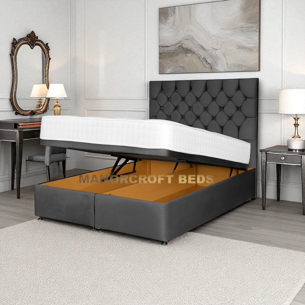 2025 Victoria Ottoman Divan Storage End Lift Base