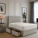 2025 Plush Velvet Divan Bed Set With Headboard - Footboard & Drawers