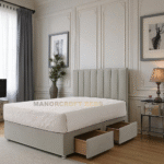 2025 Plush Velvet Divan Bed Set With Headboard - Footboard & Drawers