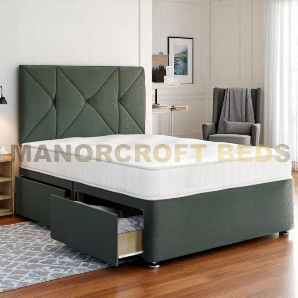 Silentnight Comfort Divan Bed Set With Strutted Headboard