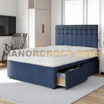 2025 Oslo Universal Divan Base, - With Headboard 3FT  4FT6 double and King