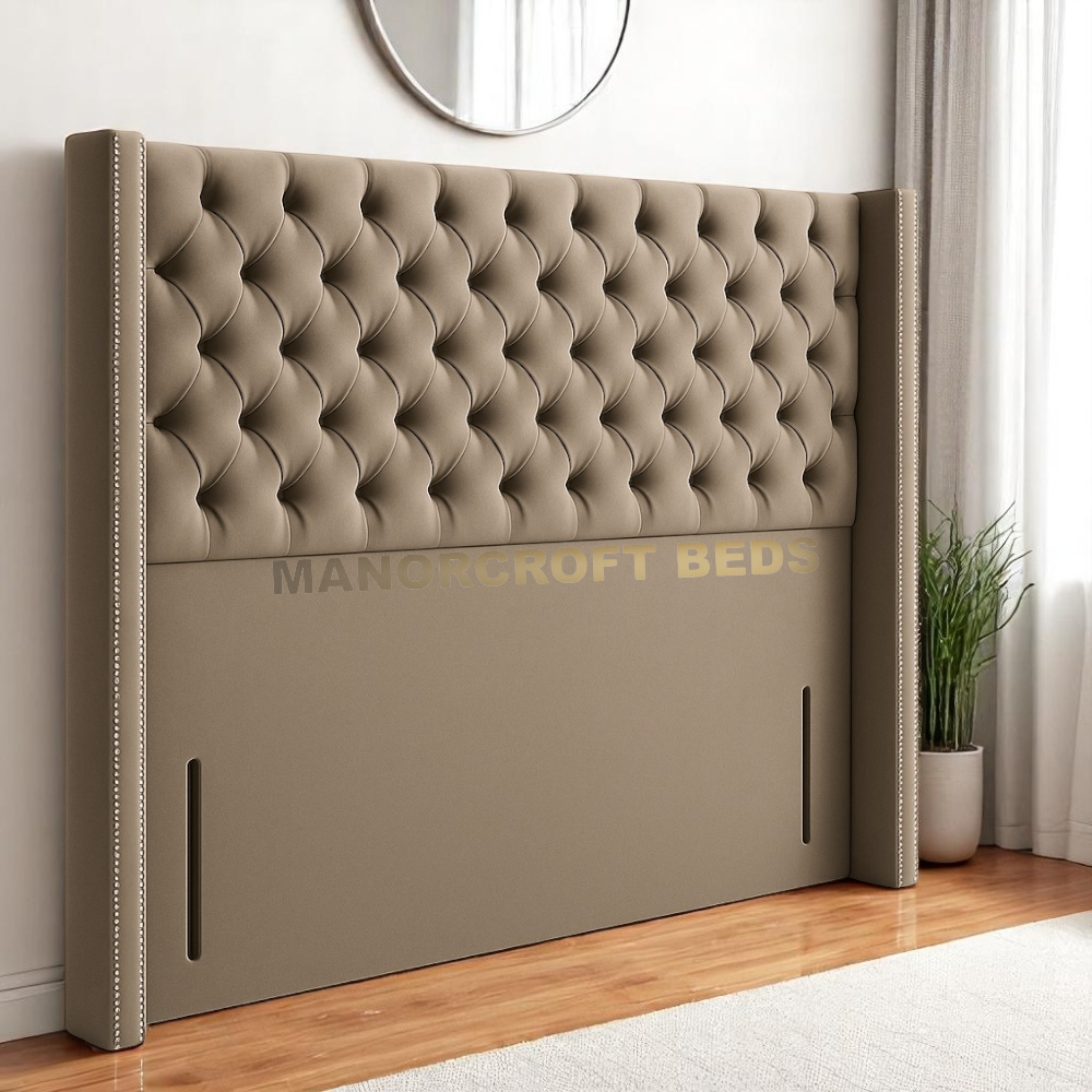 2025 Luxe Wingback Floor Standing Headboard