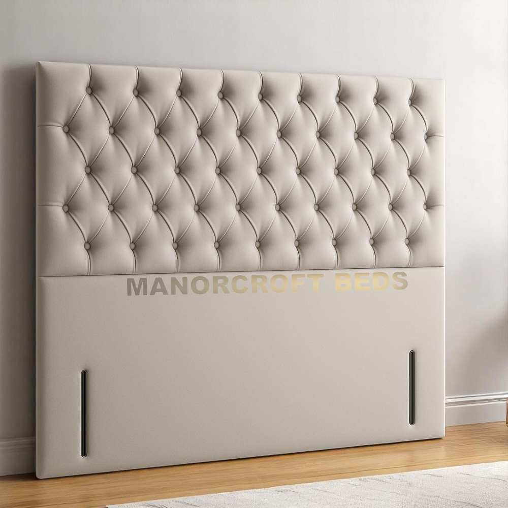 2025 Rome Floor Standing Headboard Silver / Grey