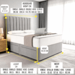 2025 German Ottoman Storage Divan Bed
