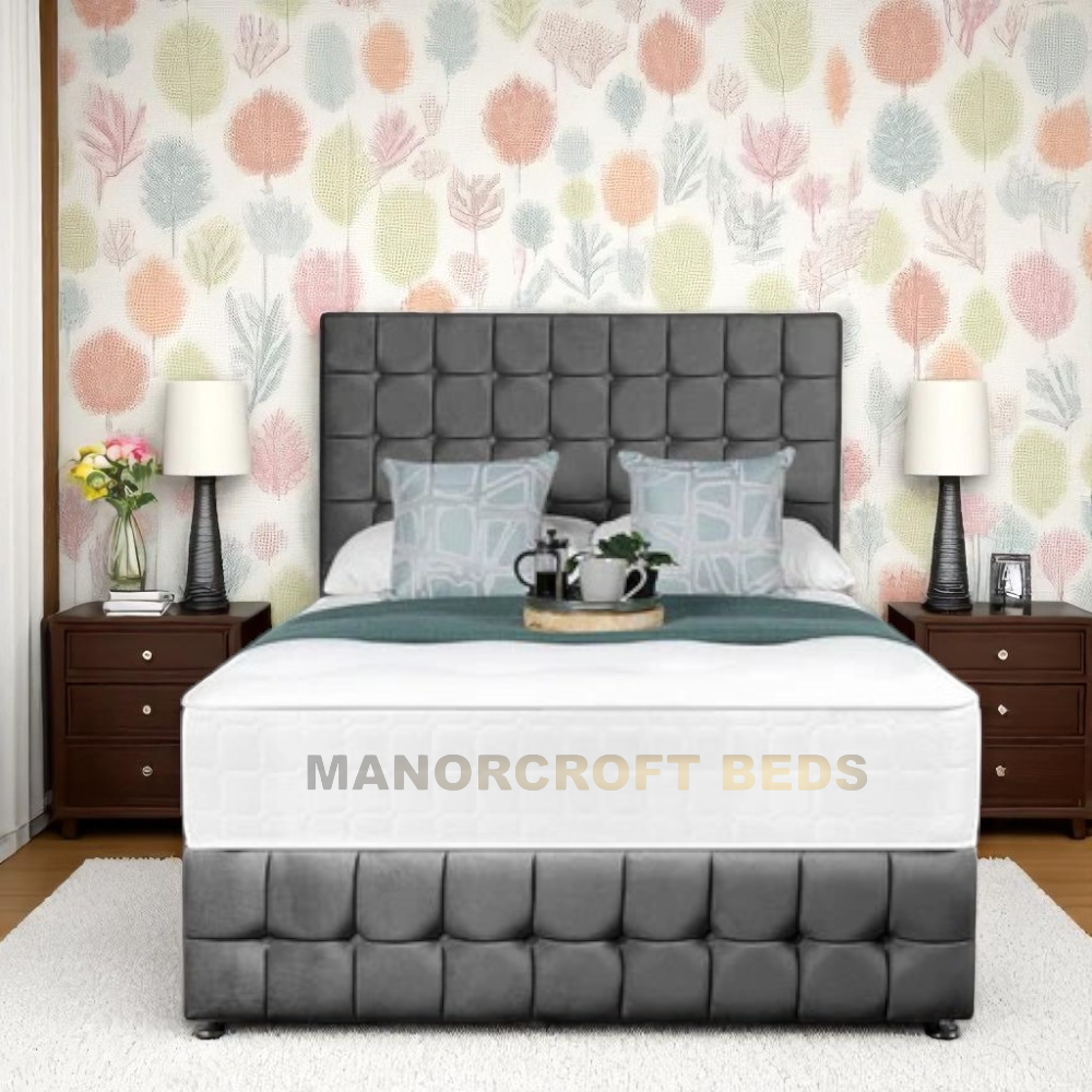 2025 Cube Storage Ottoman Divan Bed Base