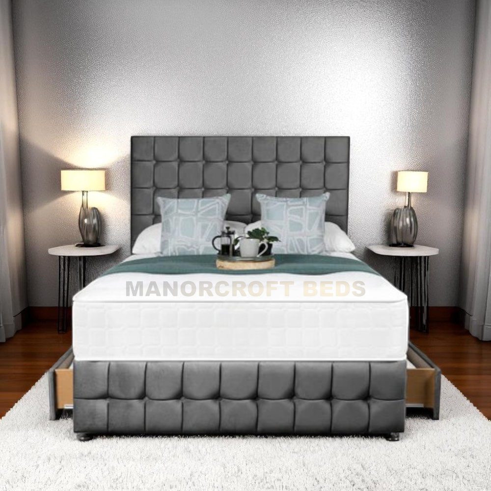 2025 Cube Storage Ottoman Divan Bed Base