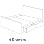 4 Drawers