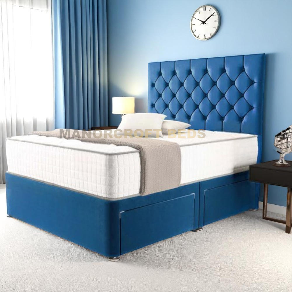 2025 Chesterfield Divan Direct Bed Base Ottoman Storage