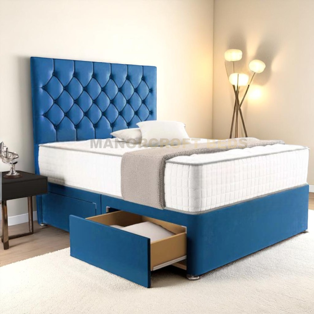 2025 Chesterfield Divan Direct Bed Base Ottoman Storage
