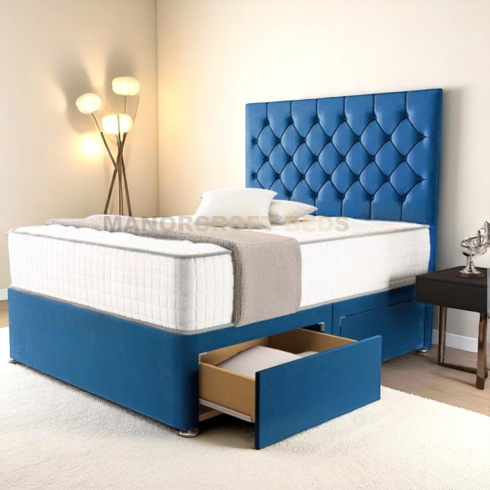 2025 Chesterfield Divan Direct Bed Base Ottoman Storage