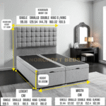2025 Italian Style Soft Velvet Divan Lift Up Storage Bed Base