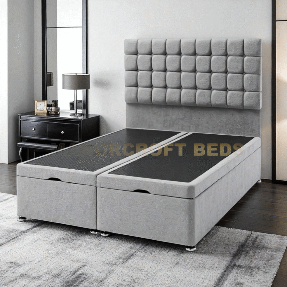 change colour of the bed to light grey plush (copy)