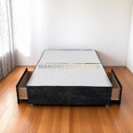 Cube Divan Bed With Headboard 3FT 4FT6 Double 5FT king
