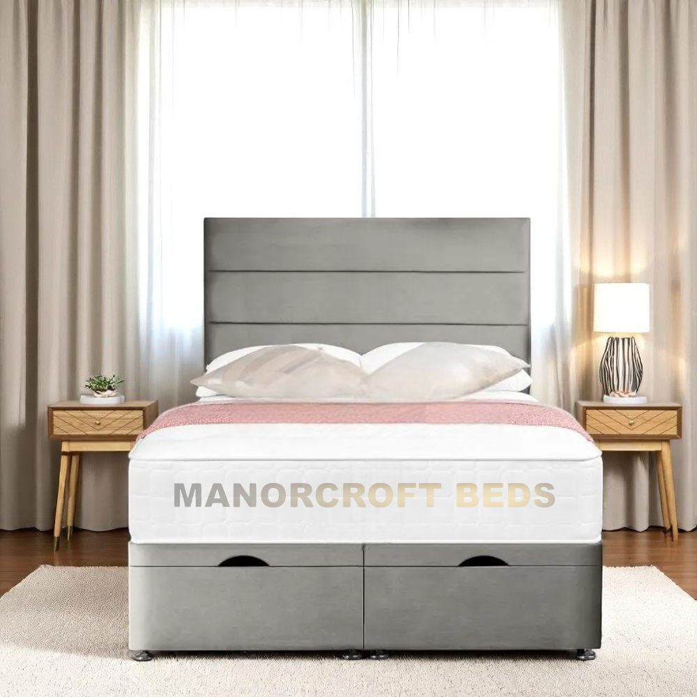 2025 Cidra Soft Velvet Divan Storage Bed Base