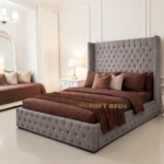 Tower Chesterfield Ottoman Storage Bed Frame – Luxury Upholstered